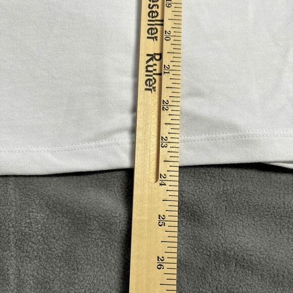 Rae Dunn Best Mom Ever Berkeley Hoodie L White Lounge Sleep Sweatshirt Pullover - Picture 10 of 11